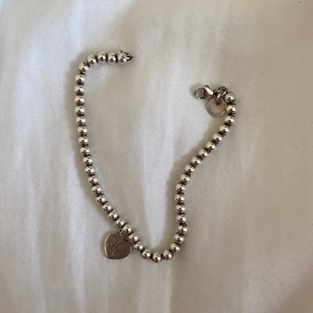 Tiffany and co “mom” bracelet